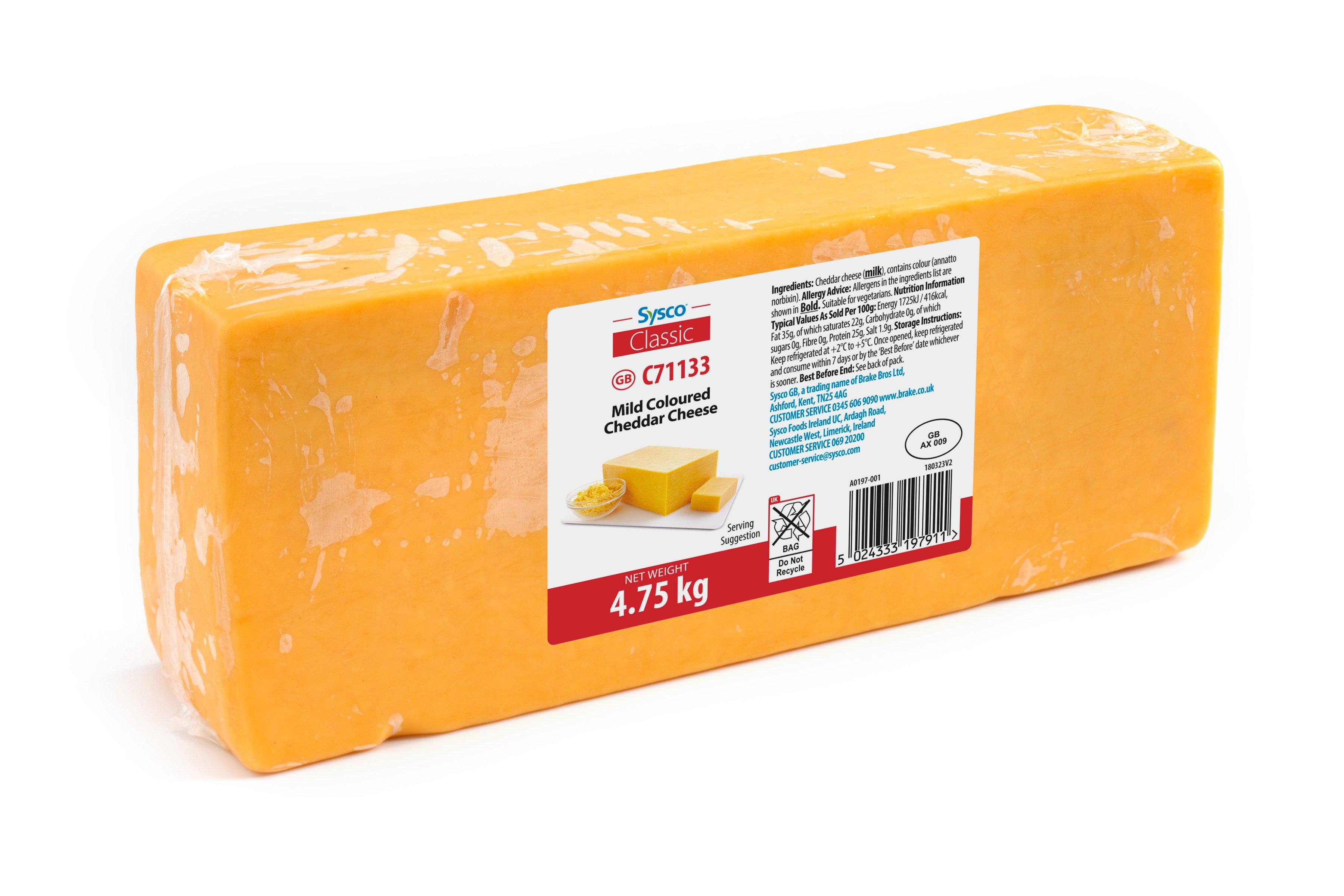 Bulk Mild Cheddar Cheese