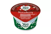 Yeo Valley Organic Whole Milk Strawberry Yogurt 80g Yeo Valley Organic Whole Milk Strawberry Yogurt 80g