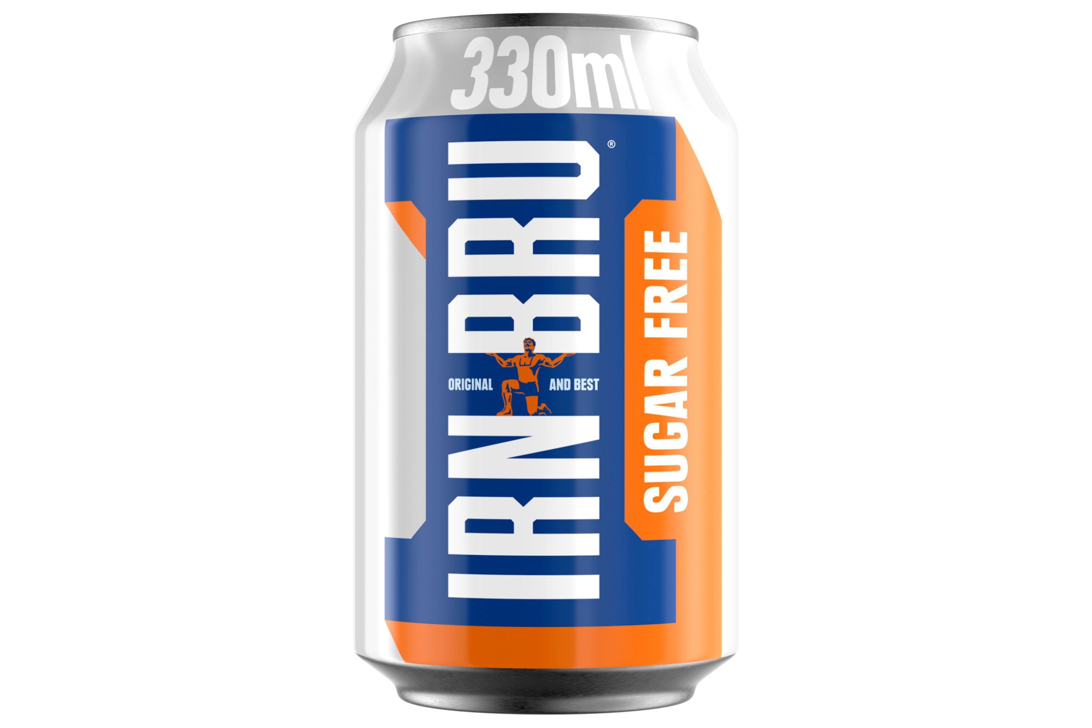 Irn-Bru Sugar Free 330ml Cans     24 x 330ml