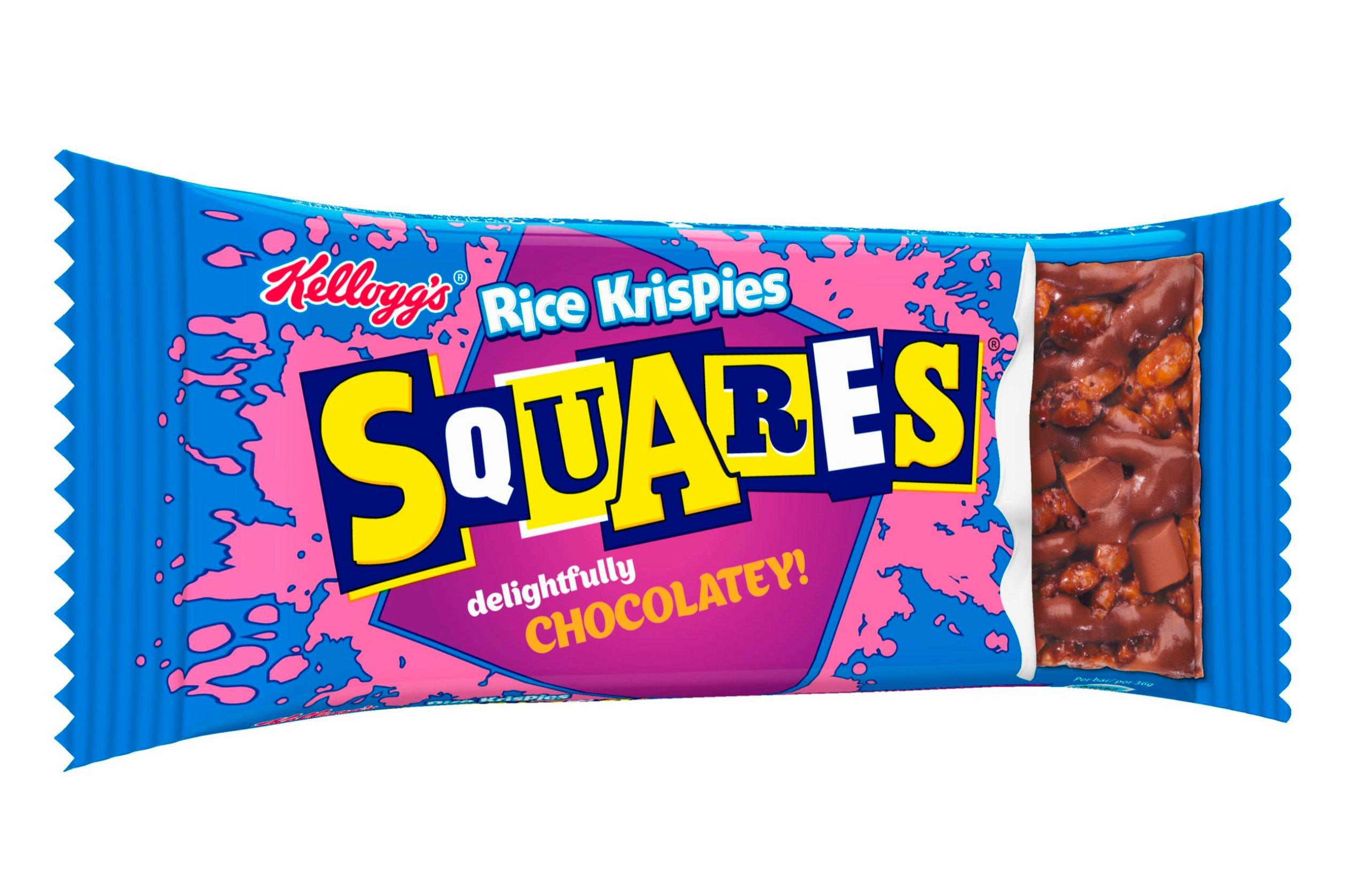 Kellogg's Squares Delightfully Chocolatey Cereal Bars 30 x 36g