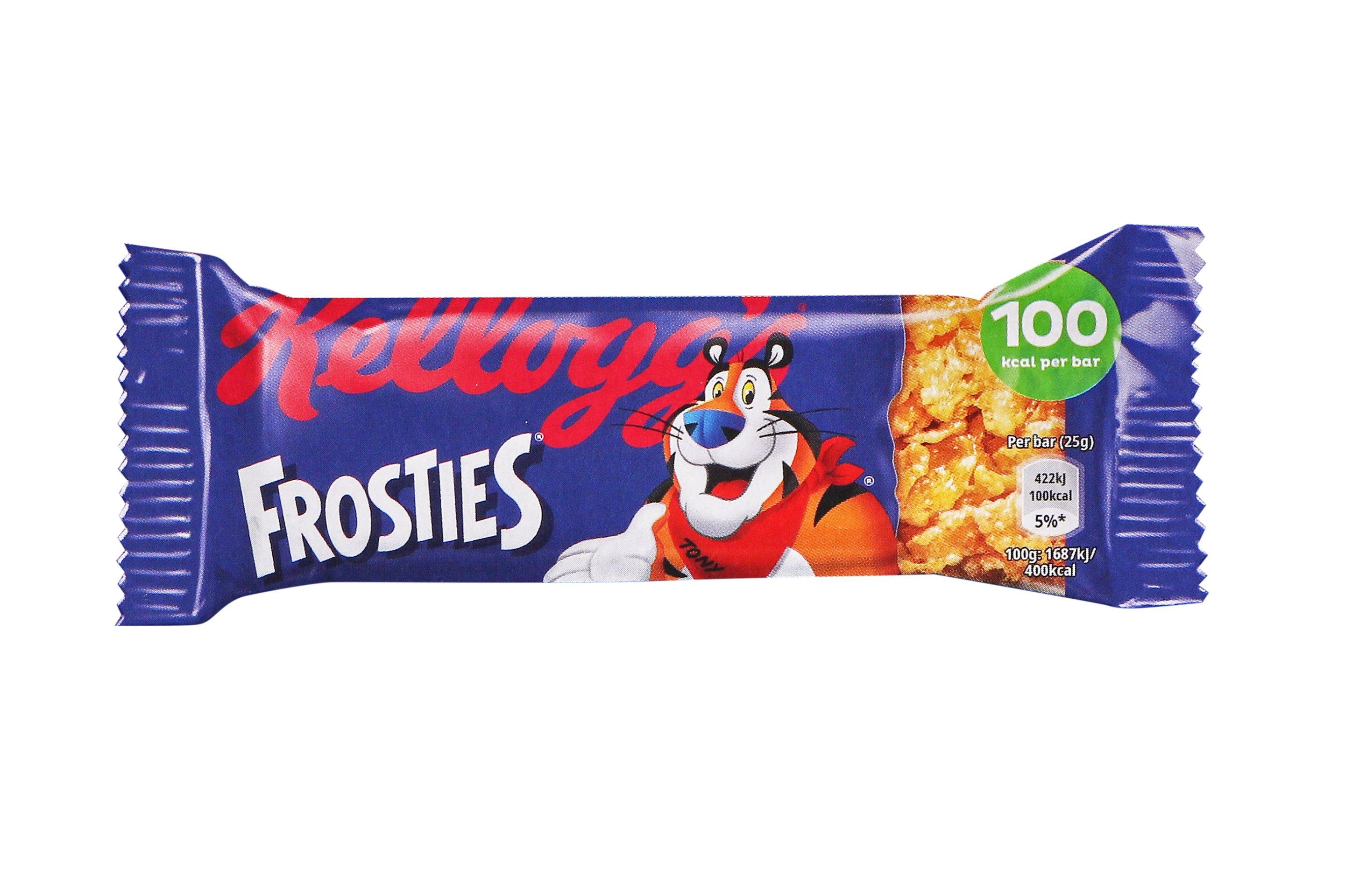 Kellogg's Frosties Cereal & Milk Bar 25g     25 x 25g