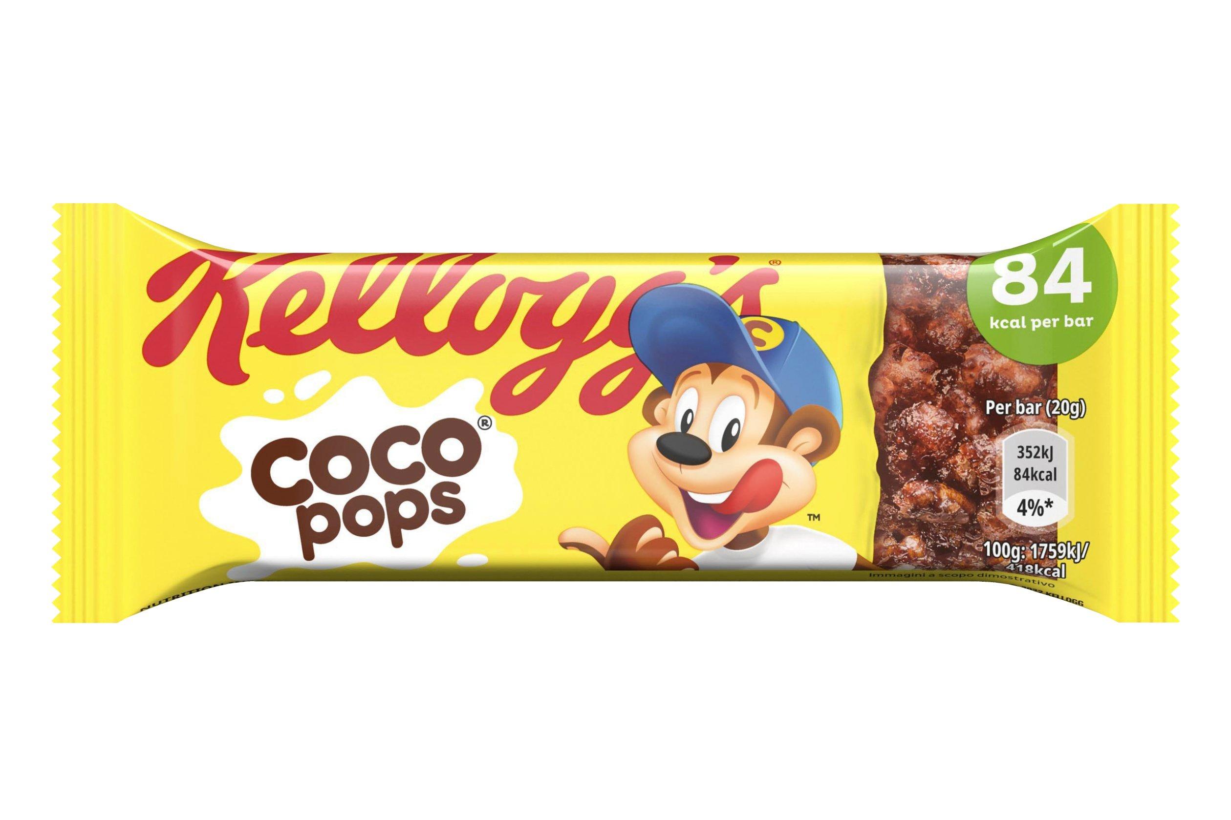 Kellogg's Coco Pops Cereal & Milk Bar     1 x 25