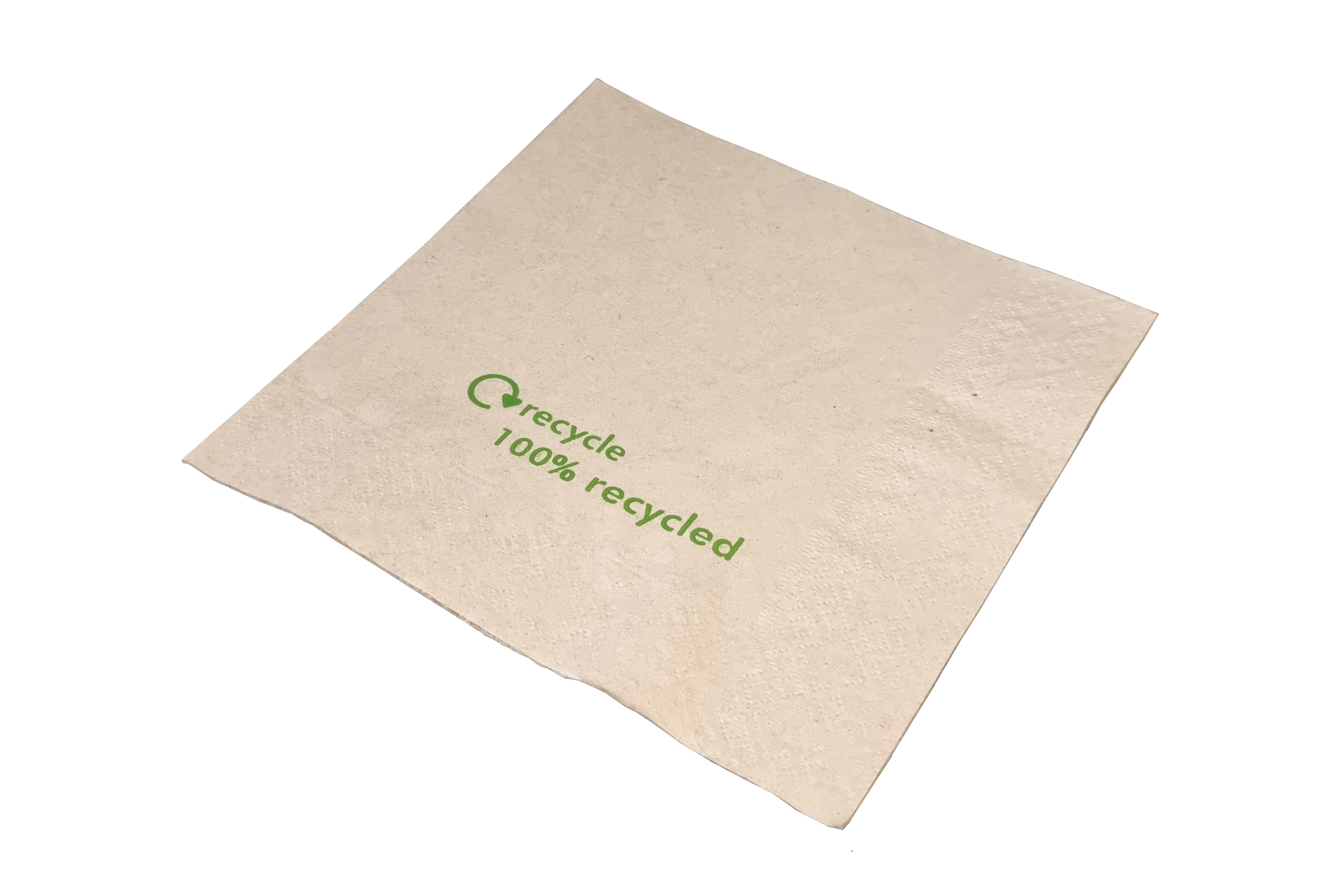 Swantex Kraft Luncheon Napkins, 2 Ply, 33cm 1 x 2000