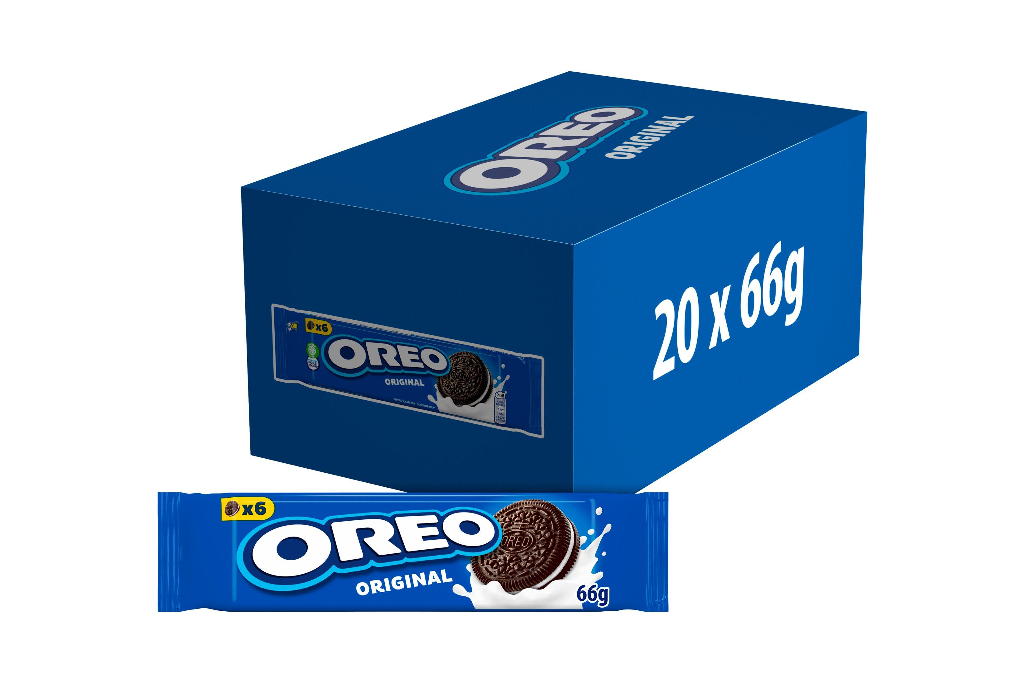 Oreo Original Sandwich Biscuit Snack Pack 66g 20 x 66g