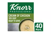 Knorr Professional 100% Soup Cream of Chicken 2.5kg Knorr Professional 100% Soup Cream of Chicken 2.5kg