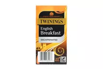 Twinings English Breakfast Decaffeinated Enveloped Tea Bags Twinings English Breakfast Decaffeinated Enveloped Tea Bags