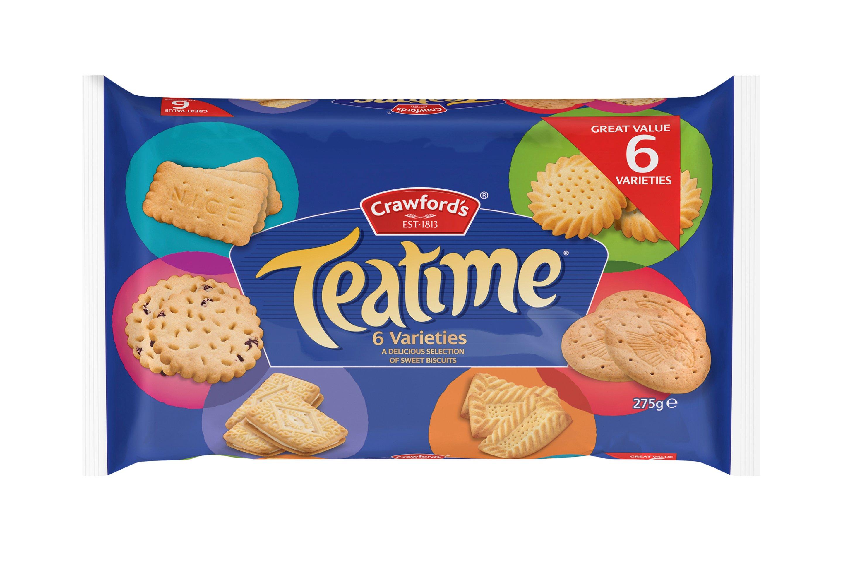 Crawford's Teatime Biscuits 10 x 275g