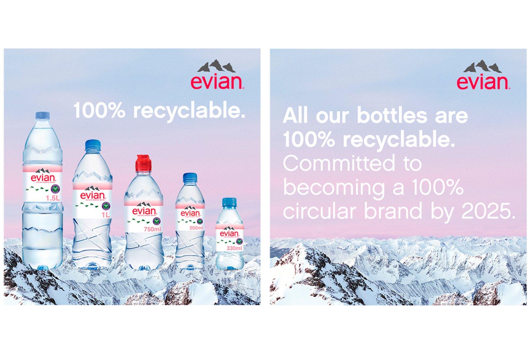 Evian Still Mineral Water Glass Bottle Wholesale Buy Evian Still Mineral Water Glass Bottle In Bulk Brakes Foodservice