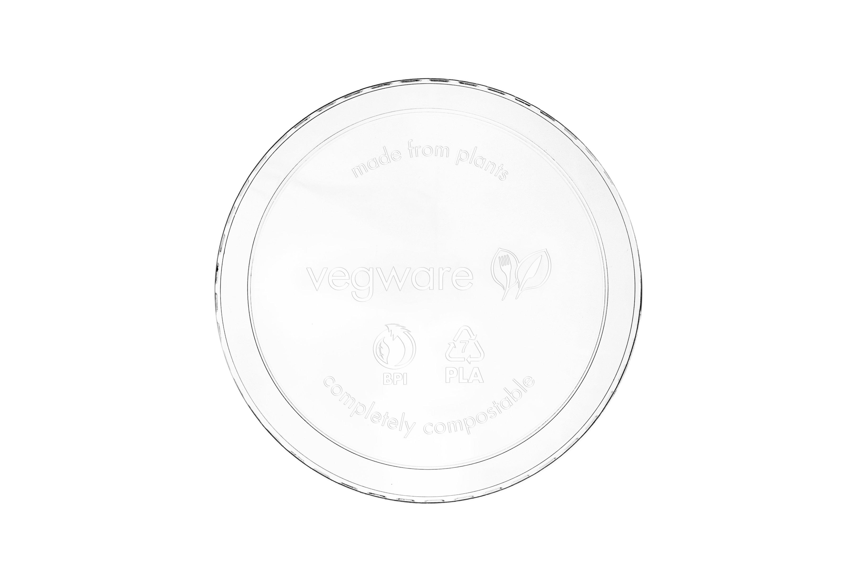 Vegware PLA Lid for 8-24oz     1 x 500