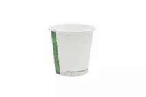 Vegware White Espresso Hot Cups White 4oz/120ml