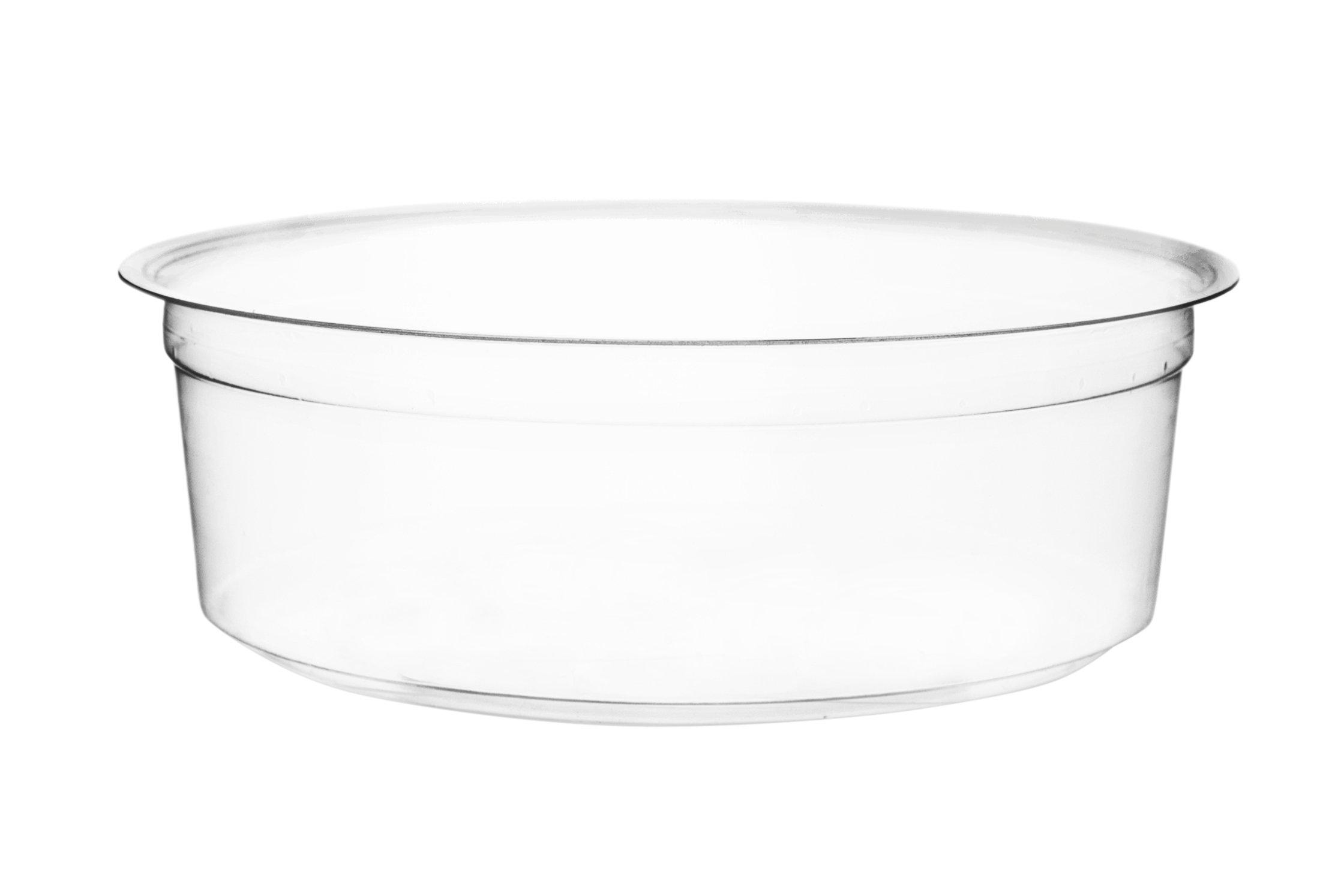 Vegware PLA Deli Round Clear Container 8oz/236ml 1 x 500
