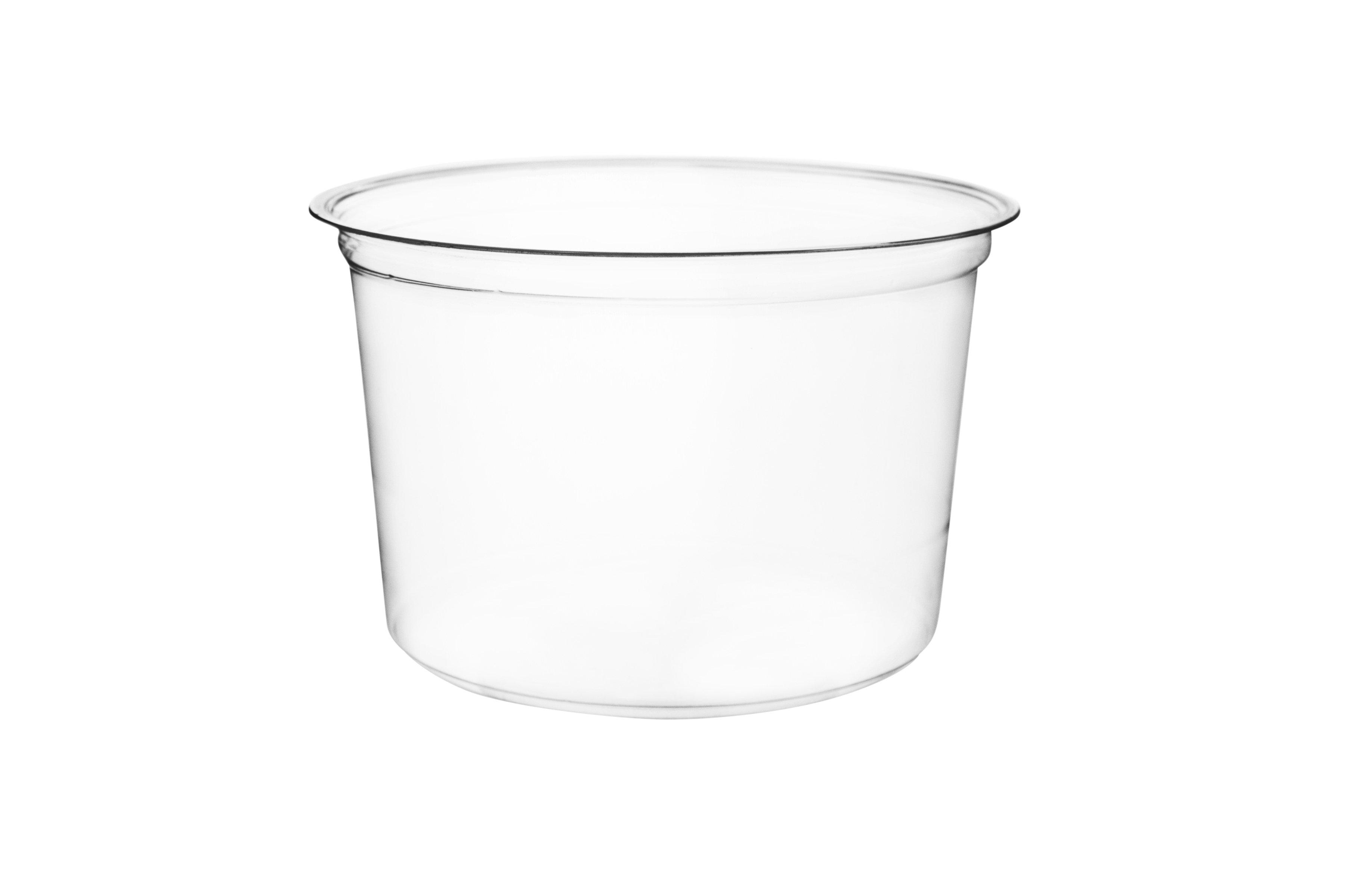 Vegware PLA Deli Round Clear Container 16oz/450ml 1 x 500