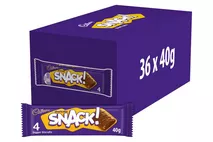 Cadbury Snack Shortcake Chocolate Biscuit 40g Cadbury Snack Shortcake Chocolate Biscuit 40g