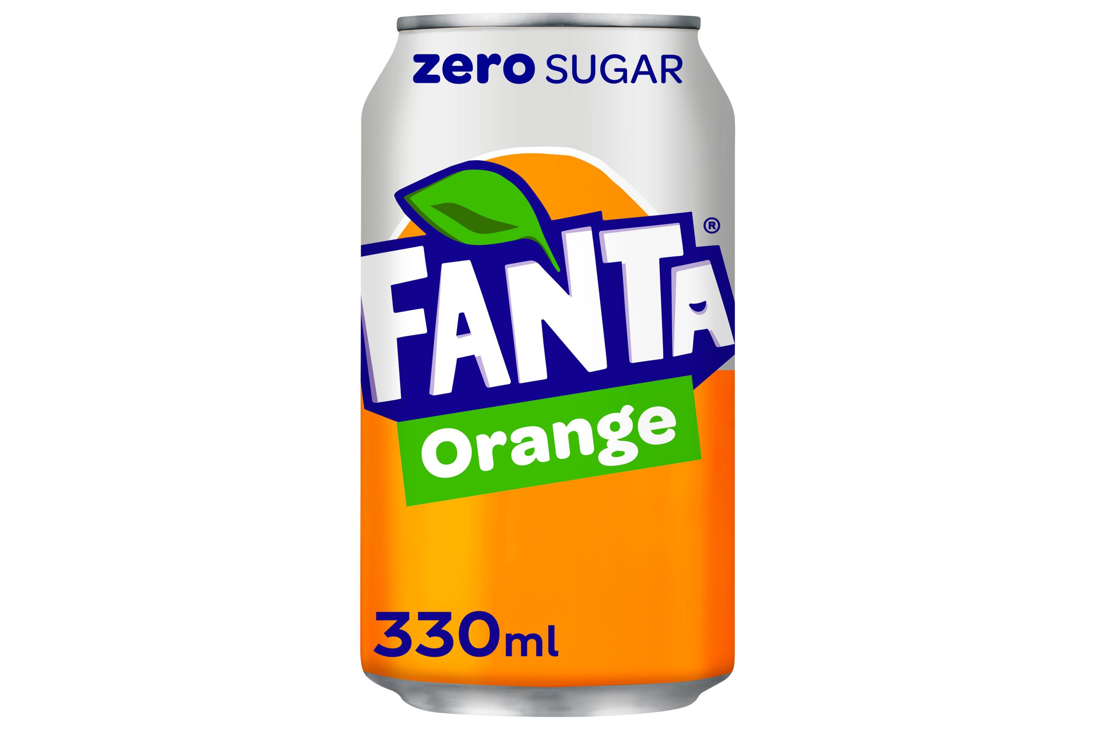 Fanta Orange Zero 330ml     24 x 330ml