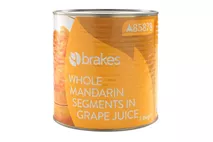 Brakes Whole Mandarin Segments in Grape Juice Brakes Whole Mandarin Segments in Grape Juice