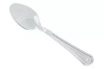 eGreen Clear Plastic Dessert Spoon