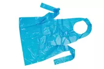 Blue Disposable Polythene Aprons