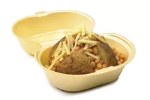 Oval Jacket Potato Box Gold 5.9x4.3x3.2"/15x11x8.2cm Oval Jacket Potato Box Gold 5.9x4.3x3.2"/15x11x8.2cm