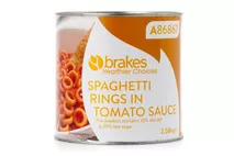 Brakes Healthier Choices Spaghetti Rings in Tomato Sauce Brakes Healthier Choices Spaghetti Rings in Tomato Sauce