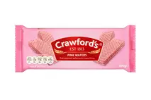 Crawford's Pink Wafers Biscuits