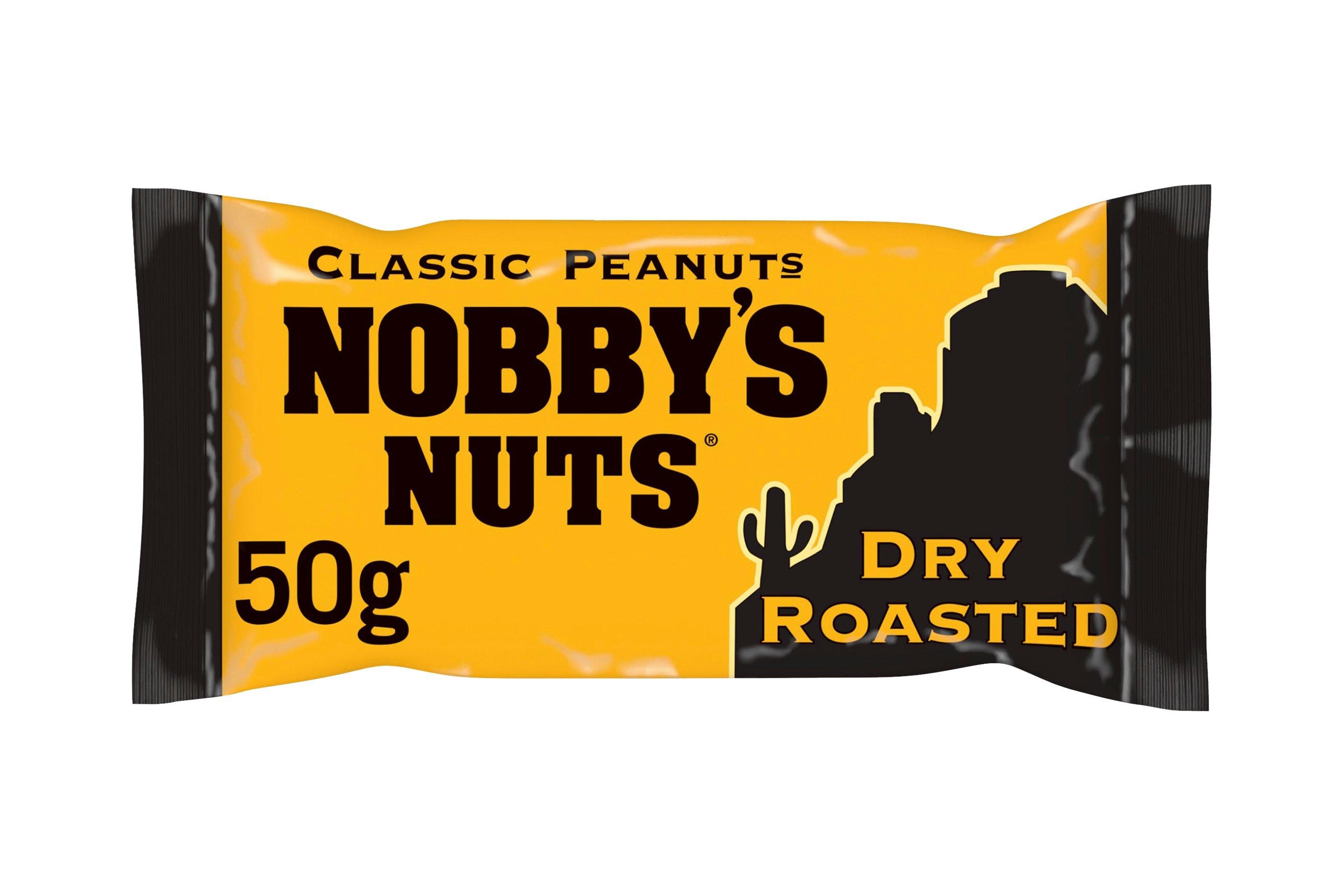 Nobby's Nuts Classic Dry Roasted Peanuts 50g 24 x 50g