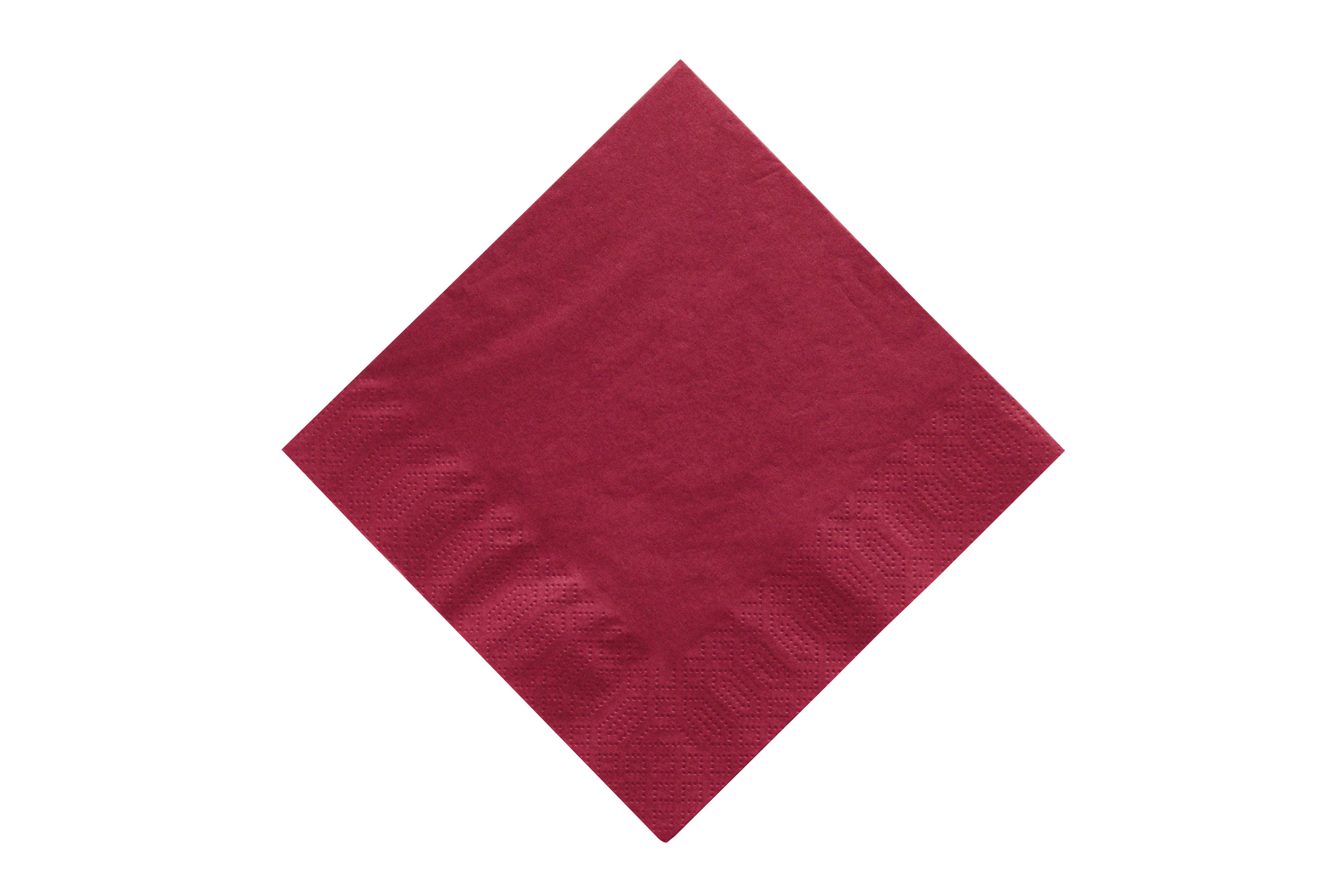 Brakes Bordeaux 2 Ply Napkin 33cm 2 x 300