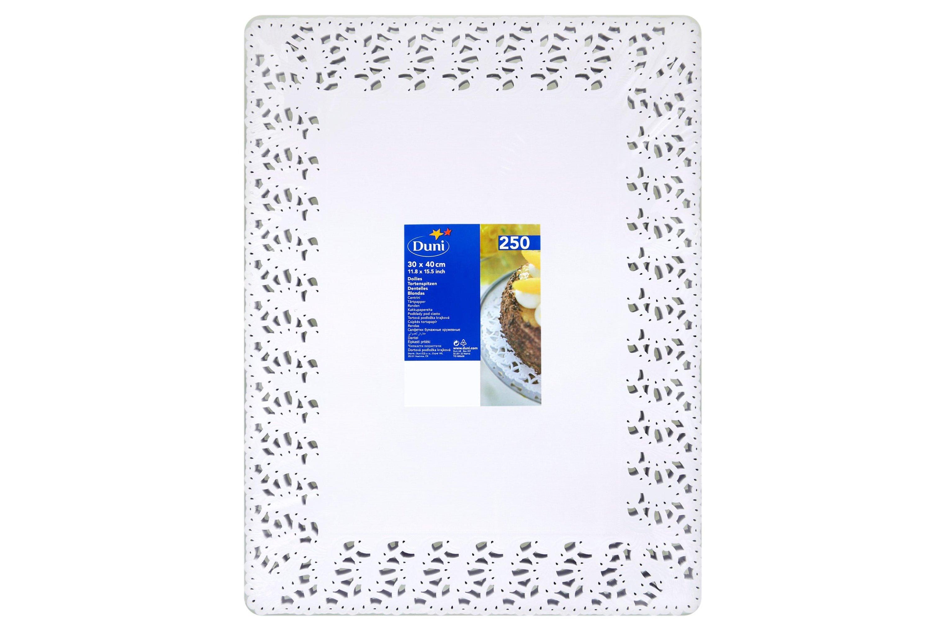 Duni 250 Doilies 30 x 40cm     1 x 250