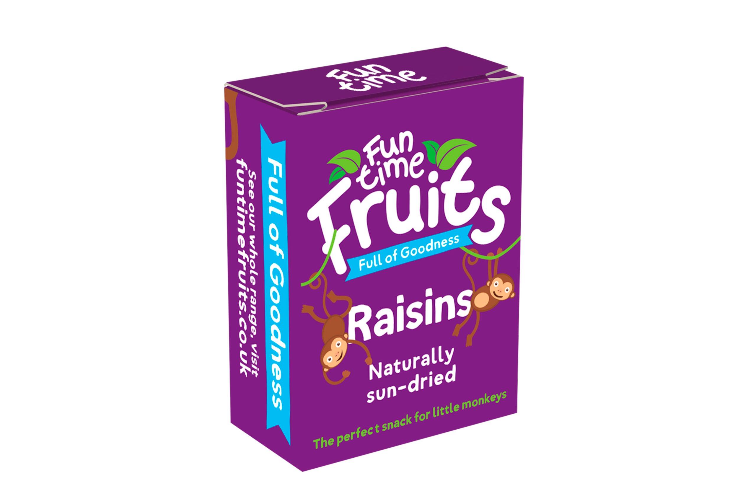 Funtime Raisins     12 x 18