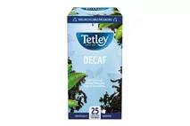 Tetley Decaf String & Tag envelope