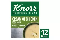 Knorr Professional 100% Soup Cream of Chicken 12 Port Knorr Professional 100% Soup Cream of Chicken 12 Port