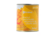 Brakes Whole Mandarin Segments in Grape Juice Brakes Whole Mandarin Segments in Grape Juice