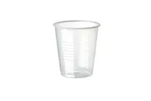 Nupik Flo Squat Clear Plastic Vending Cups 7oz/200ml
