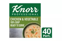 Knorr Professional 100% Soup Chicken & Veg 2.5kg Knorr Professional 100% Soup Chicken & Veg 2.5kg