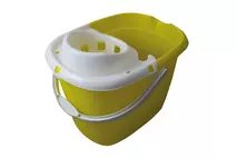 Yellow Bucket & Wringer - 15 ltr