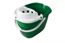 Green Bucket & Wringer - 15 ltr