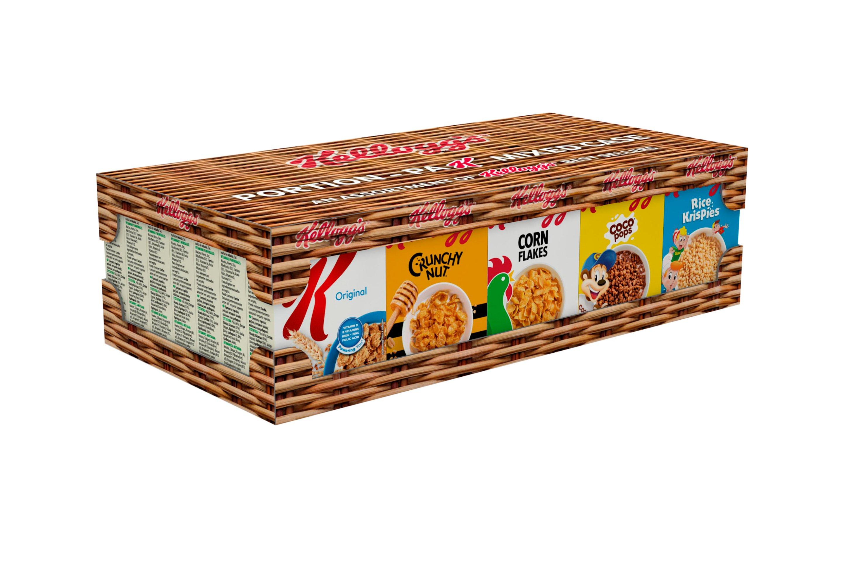 Kellogg's Cereal Portion-PaK Mixed Case     35 x 1