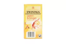 Twinings Lemon & Ginger Enveloped Tea Bags