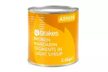 Brakes Broken Mandarin Segments in Light Syrup