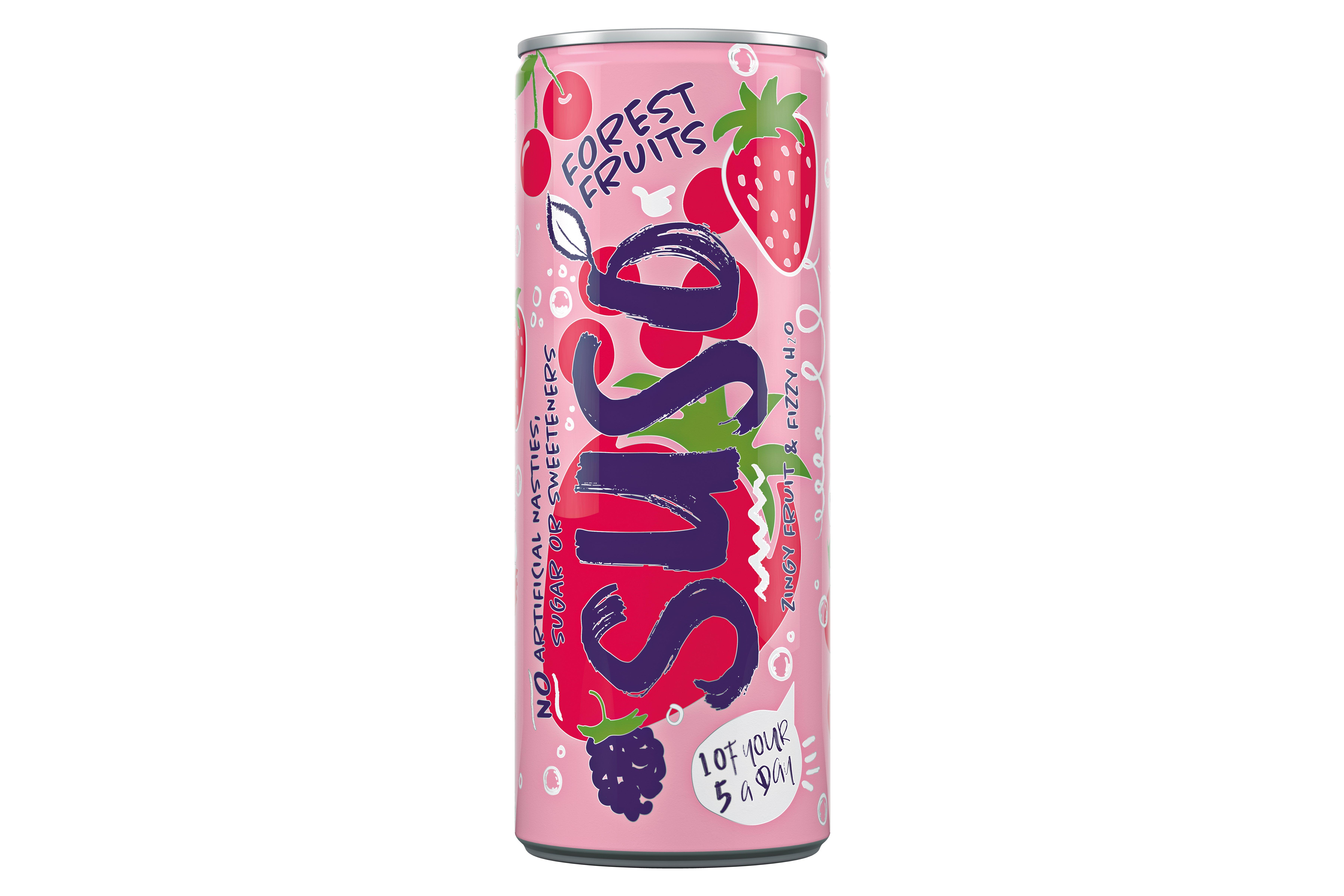 Suso Forest Fruits Sparkling Juice Drink 24 x 250ml