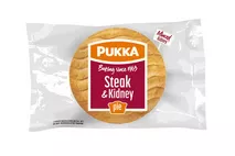 Pukka-Pies Individually Wrapped Frozen Baked Large Steak & Kidney Pies Pukka-Pies Individually Wrapped Frozen Baked Large Steak & Kidney Pies