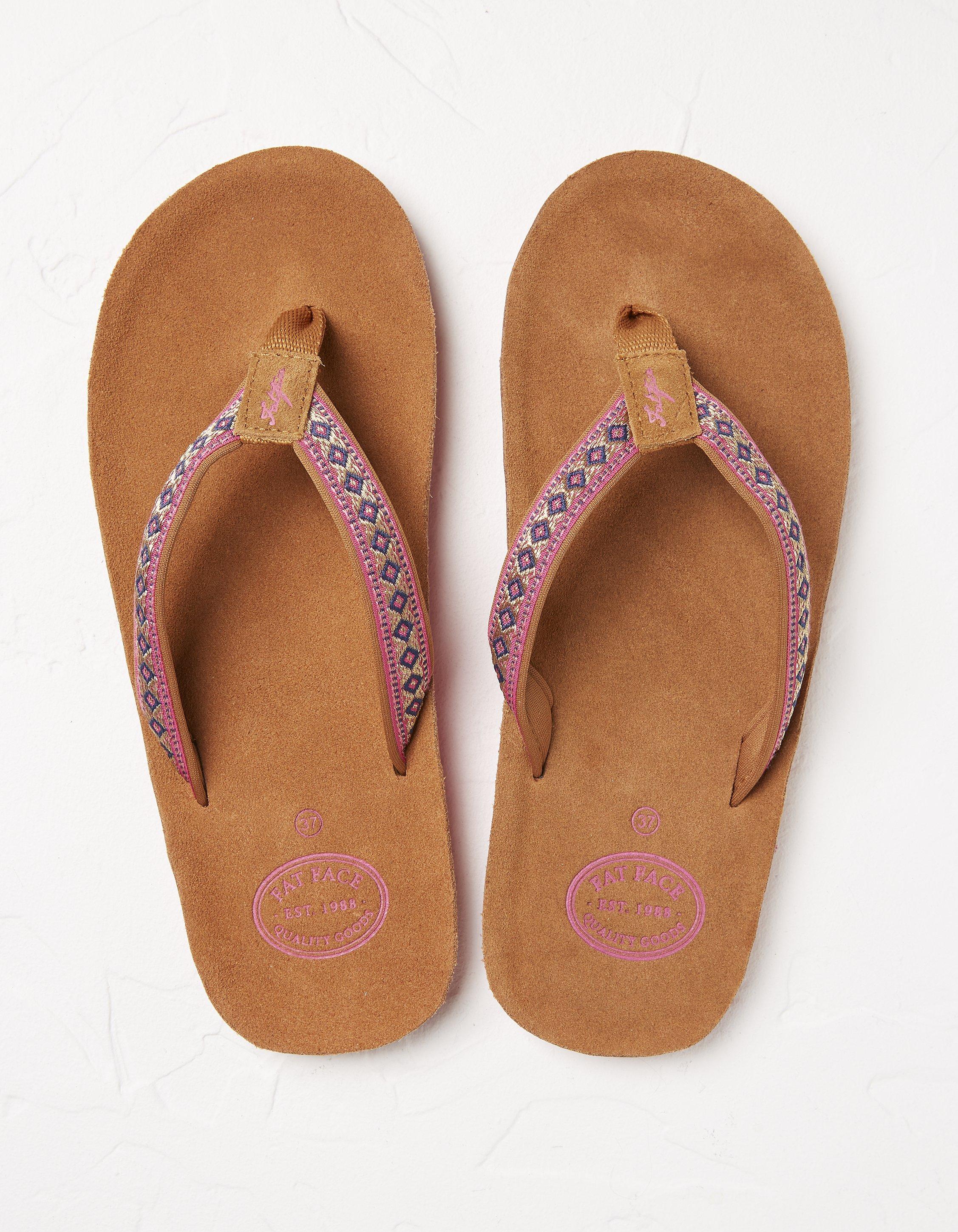 fat face flip flops