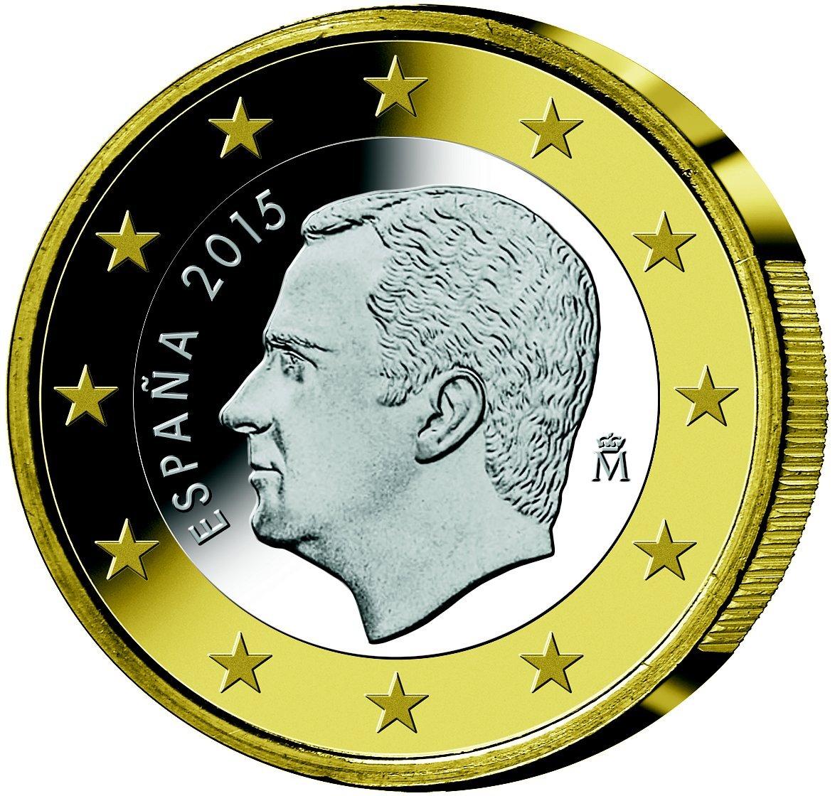 Spanien 1 Euro 2015 Felipe