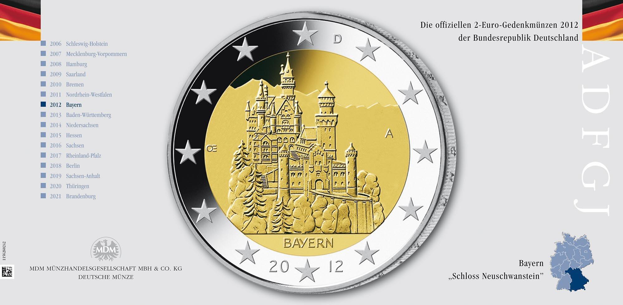 Deutschland Bayern 2012"" MDM