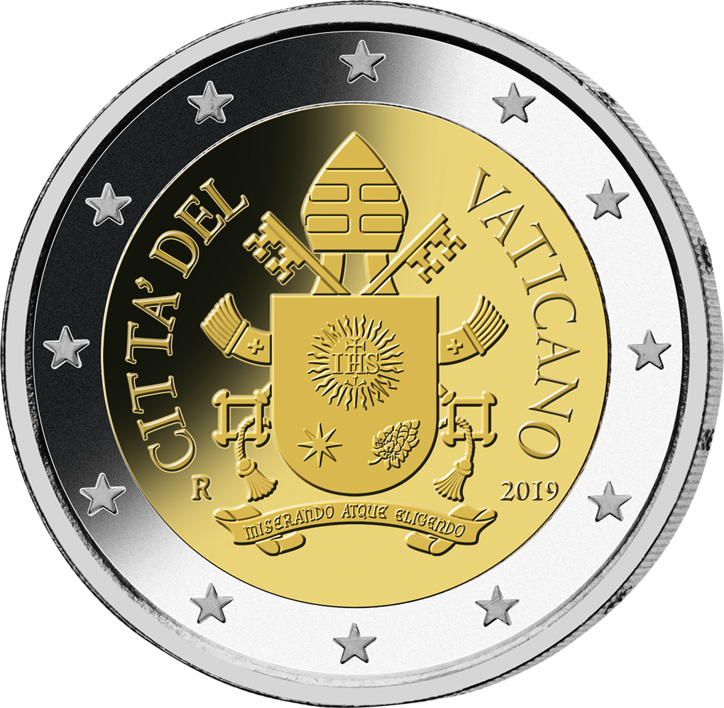 2-Euro-Premium-Münzbrief »Ostern 2019« aus dem Vatikan ...