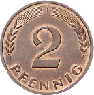 2 Pfennig, Prägestätte J