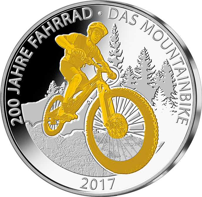 20 euro silbermünze fahrrad