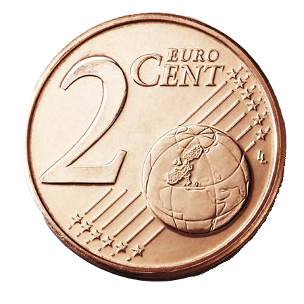 2 Cent Münze