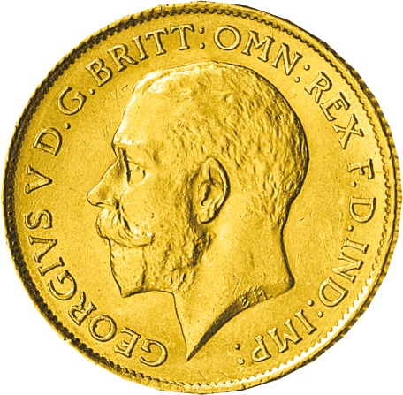 Der britische König Georg V. (1865–1936)