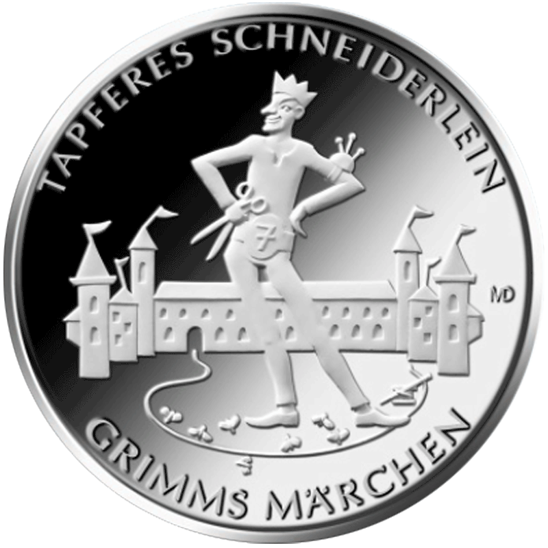 20 Euro Silber Munze Brd 2019 Tapferes Schneiderlein St Munzen