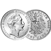 Komplett-Sammlung 5-DM-Silbermünzen 1951-1974